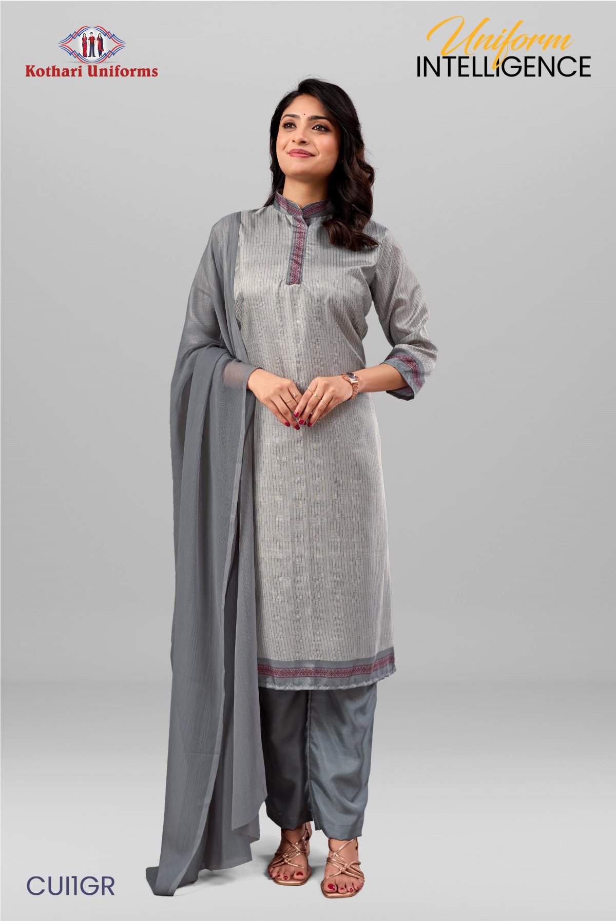 Uniform Intelligence | Uniform Salwar Set [CUI1GR]