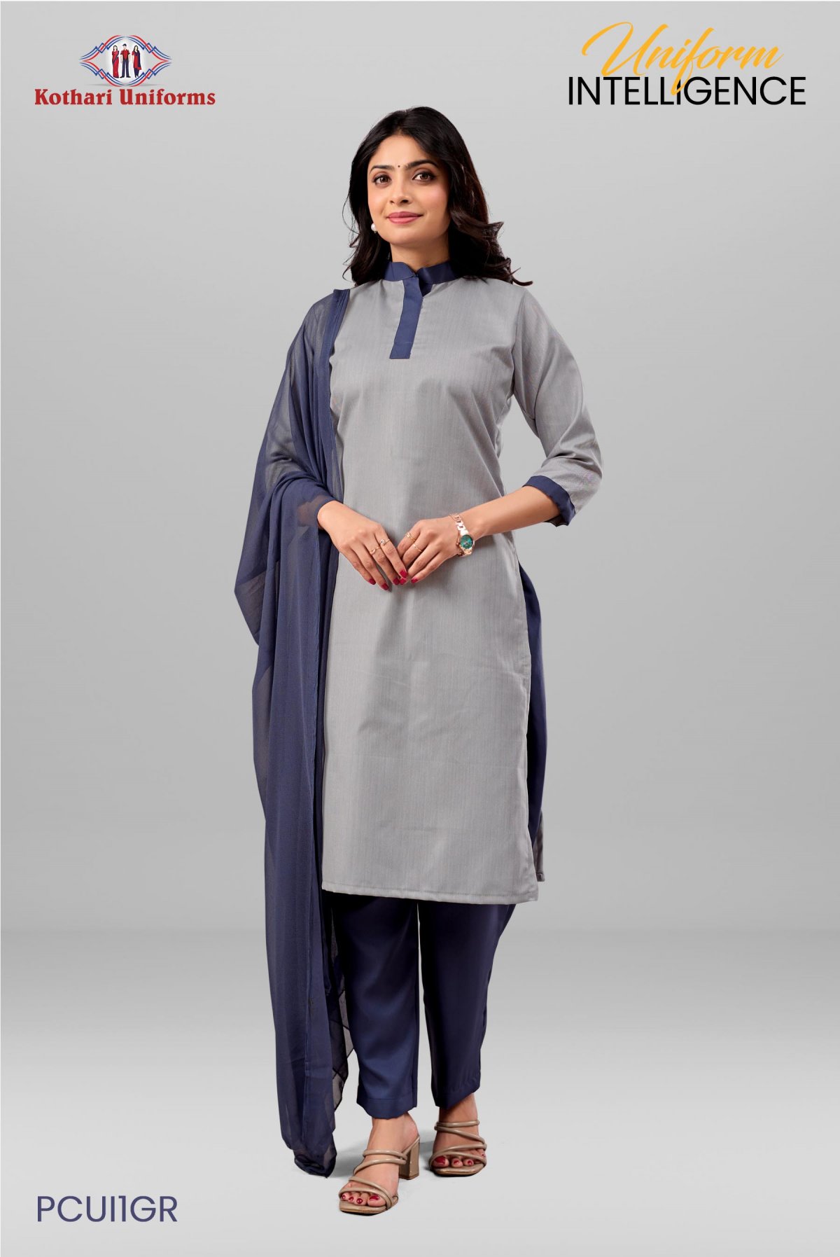 Uniform Intelligence| Uniform Salwar Set [PCUI1GR]