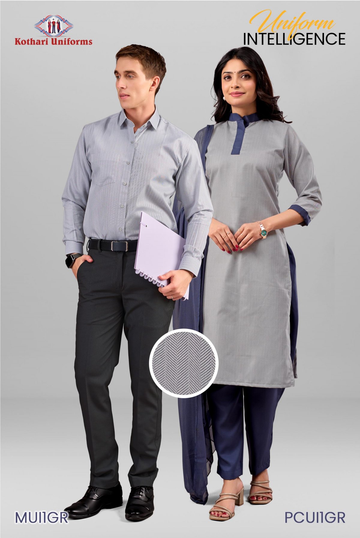 Uniform Intellgence | Male Female Uniform Combo [UI1GR]