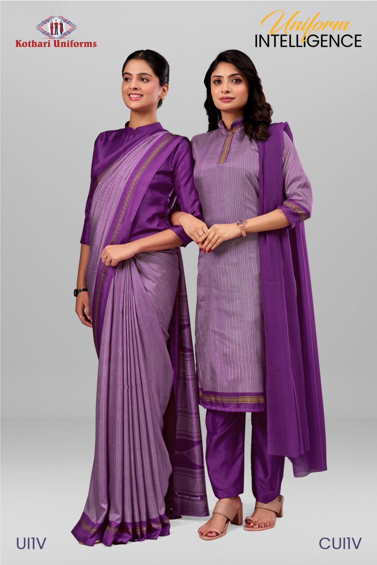 Uniform Intelligence | Uniform Saree & Salwar Combo [UI1V]