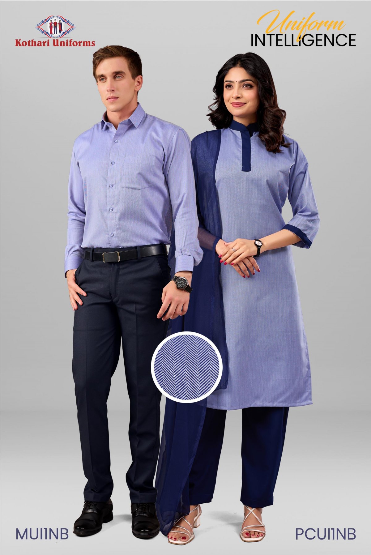 Uniform Intellgence | Male Female Uniform Combo [UI1NB]