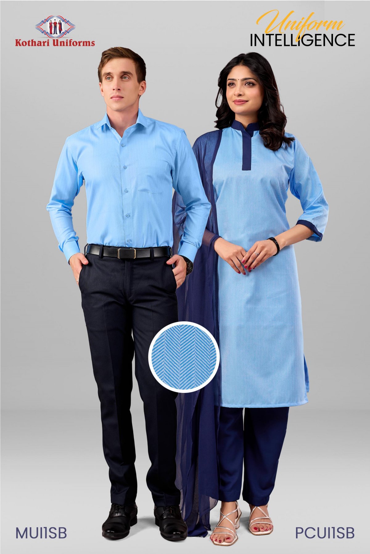 Uniform Intellgence | Male Female Uniform Combo [UI1SB]