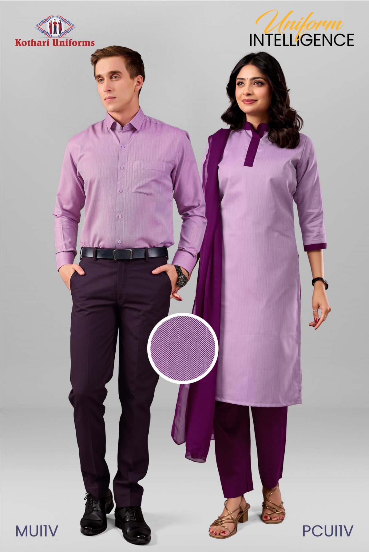 Uniform Intellgence | Male Female Uniform Combo [UI1V]